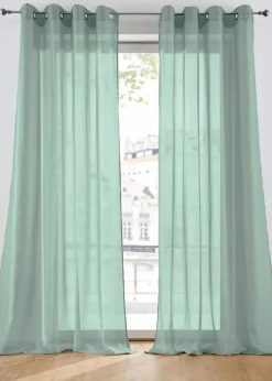 Gardine aus feiner Batist Struktur (1er Pack)|bpc living bonprix collection Discount