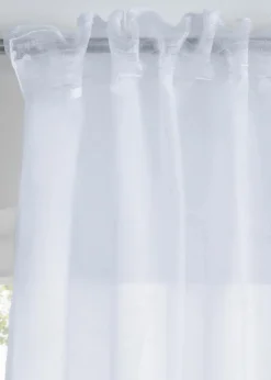 Gardine aus feiner Batist Struktur (1er Pack)|bpc living bonprix collection Discount