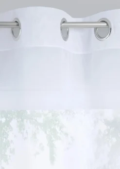 bpc living bonprix collection Gardinen|Gardine aus feiner Batist Struktur (1er Pack) weiß