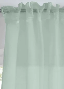 Gardine aus feiner Batist Struktur (1er Pack)|bpc living bonprix collection Clearance
