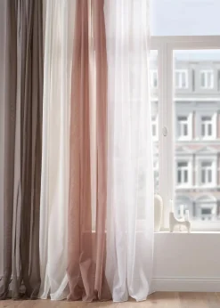 Gardine aus leichtem Voile mit verdeckten Schlaufen (1er Pack)|bonprix Hot