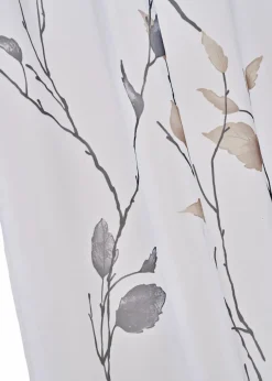 bonprix Gardinen|Gardine aus leichtem Voile (1er Pack) weiß/sand/grau