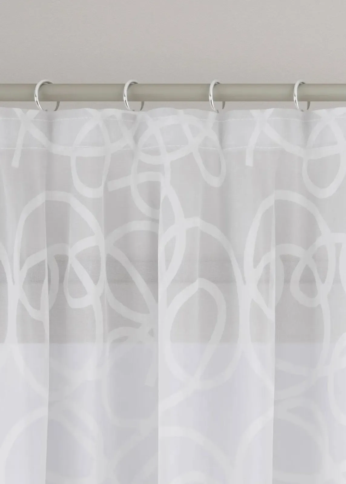 Gardine mit Druck mit recyceltem Polyester (1er Pack)|bonprix New