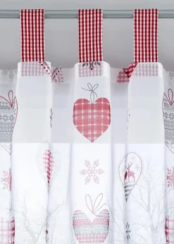 Gardine mit Herz Druck (1er Pack)|bonprix Best