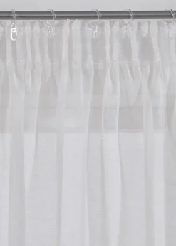 Gardine mit recyceltem Polyester mit Blumen Druck (1er Pack)|bonprix Discount