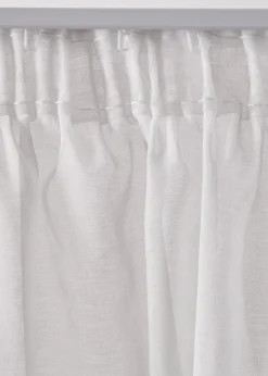 Gardine mit recyceltem Polyester mit Blumen Druck (1er Pack)|bonprix Discount