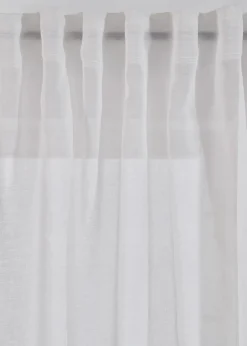 Gardine mit recyceltem Polyester mit Blumen Druck (1er Pack)|bonprix Discount