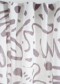 bonprix Gardinen|Gardine mit Struktur, auch in extra lang (1er Pack) grau/weiß