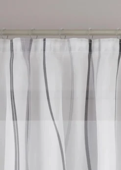 Gardine mit Wellenmuster (1er Pack)|bonprix