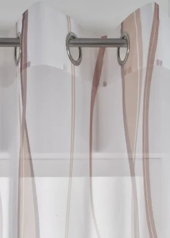 Gardine mit Wellenmuster (1er Pack)|bonprix Discount