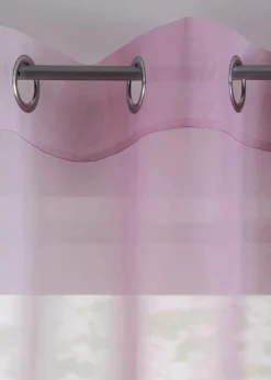 bonprix Gardinen|Gardinen aus leichtem Voile, auch in extralang (2er Pack) mauve