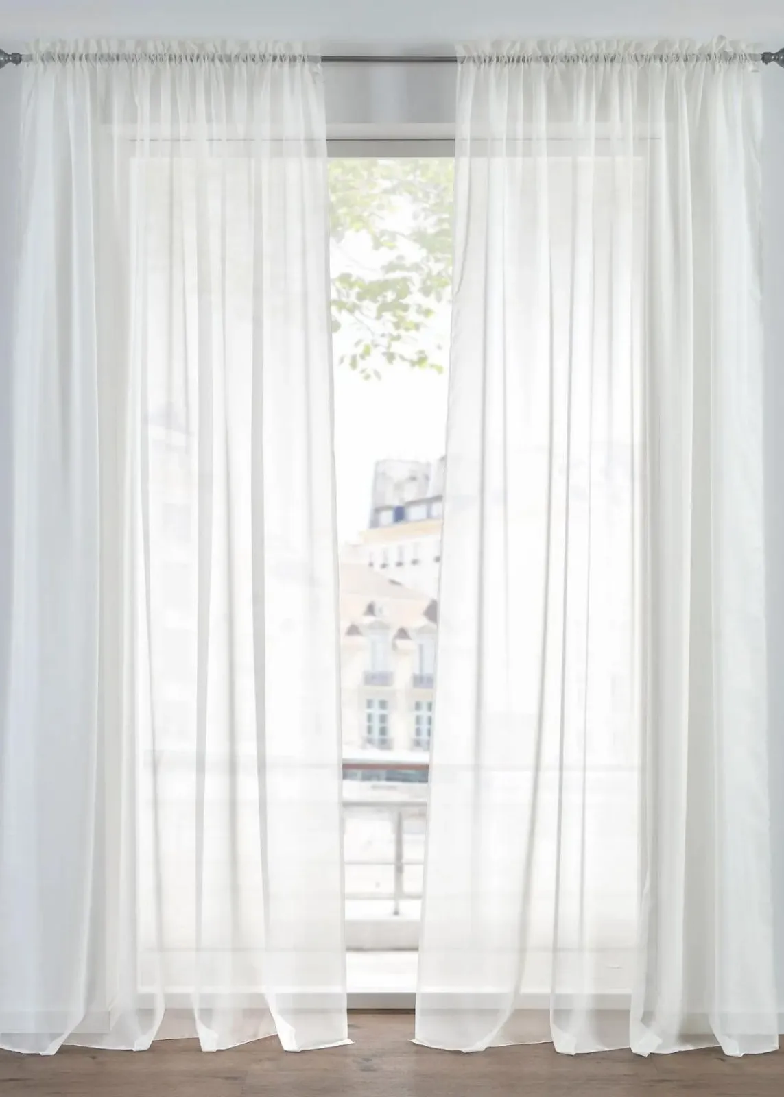 Gardinen aus leichtem Voile mit Tunnelzug (2er Pack)|bonprix Best