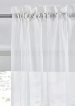 Gardinen aus leichtem Voile mit Tunnelzug (2er Pack)|bonprix Best