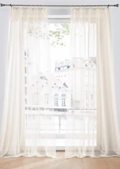 Gardinen aus leichtem Voile (2er Pack)|bonprix Online