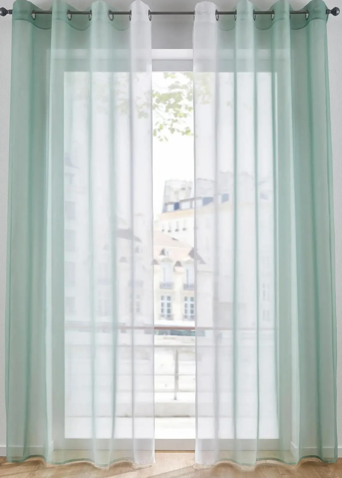 Gardinen aus leichtem Voile, auch in extralang (2er Pack)|bonprix Discount