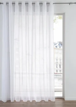 bpc living bonprix collection Gardinen Stores|Gardinen Store aus feiner Sable Struktur weiß