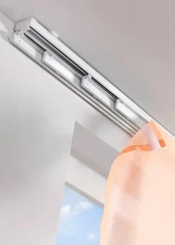 bonprix Gardinenstangen & -Zubehör|Gardinenschiene ausziehbar weiß