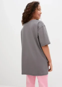 Garfield Mädchen 9-16 Jahre·Shirts & Blusen|Mädchen 2-8 Jahre·Nachhaltigere Materialien|T-Shirt aus reiner Bio-Baumwolle dunkelgrau