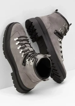 Gefütterte Schnürboots|bonprix Hot