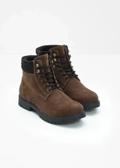 Gefütterte Schnürboots|bonprix Sale