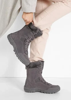 Gefütterte Schnürboots mit Tex-Membran|bonprix New