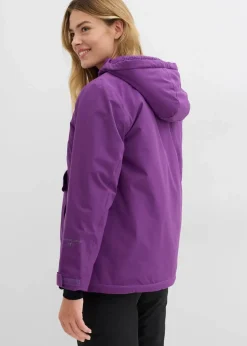 bonprix Jacken & Mäntel|Sportbekleidung|Gefütterter Windbreaker tiefviolett