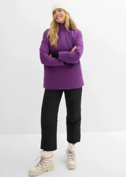bonprix Jacken & Mäntel|Sportbekleidung|Gefütterter Windbreaker tiefviolett