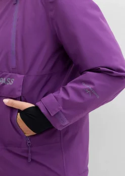 bonprix Jacken & Mäntel|Sportbekleidung|Gefütterter Windbreaker tiefviolett