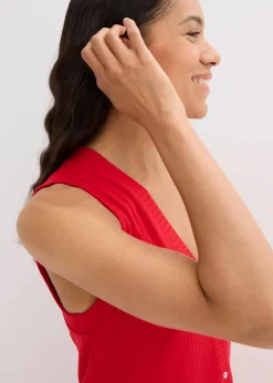 Gerippte Weste in Strickoptik|bonprix Best