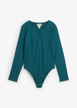 Gerippter Body mit reiner Bio-Baumwolle|bonprix Online