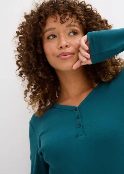 Gerippter Body mit reiner Bio-Baumwolle|bonprix Online