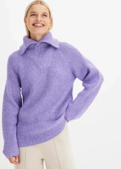 Gerippter Troyer|bonprix Clearance