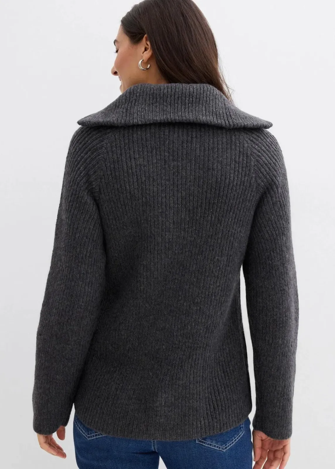 Gerippter Troyer|bonprix