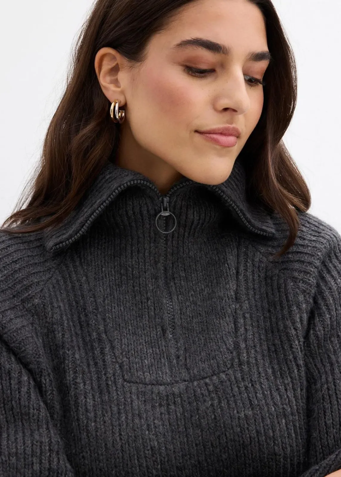 Gerippter Troyer|bonprix