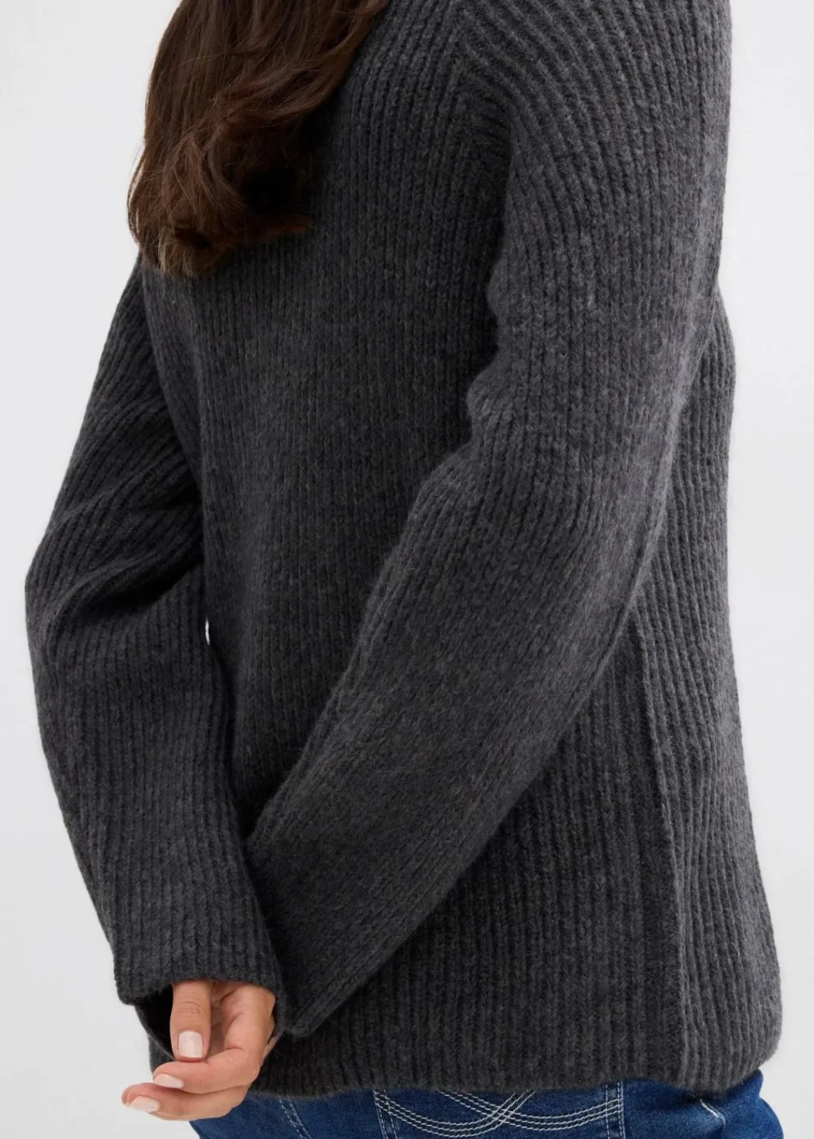 Gerippter Troyer|bonprix