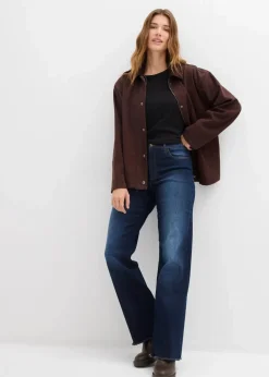 Geripptes Thermoshirt|bonprix Hot