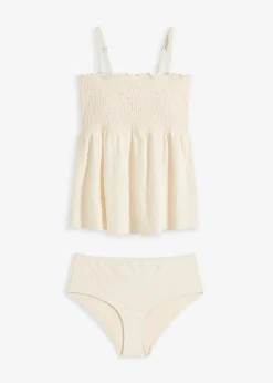 Gesmokter Tankini (2-tlg.Set)|bonprix Online