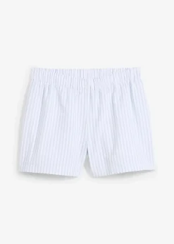 Gestreifte Schlupf-Shorts aus reiner Baumwolle|bonprix Discount