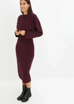 Gestricktes Kleiderset (2-tlg. Set)|bonprix Outlet