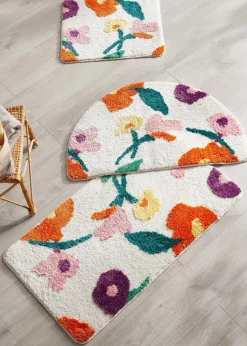 Getuftete Badematte mit em floralem Design|bonprix Online
