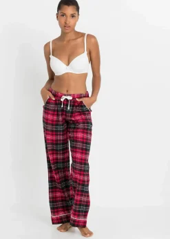 Gewebte Pyjamahose aus Flanell|bonprix Outlet