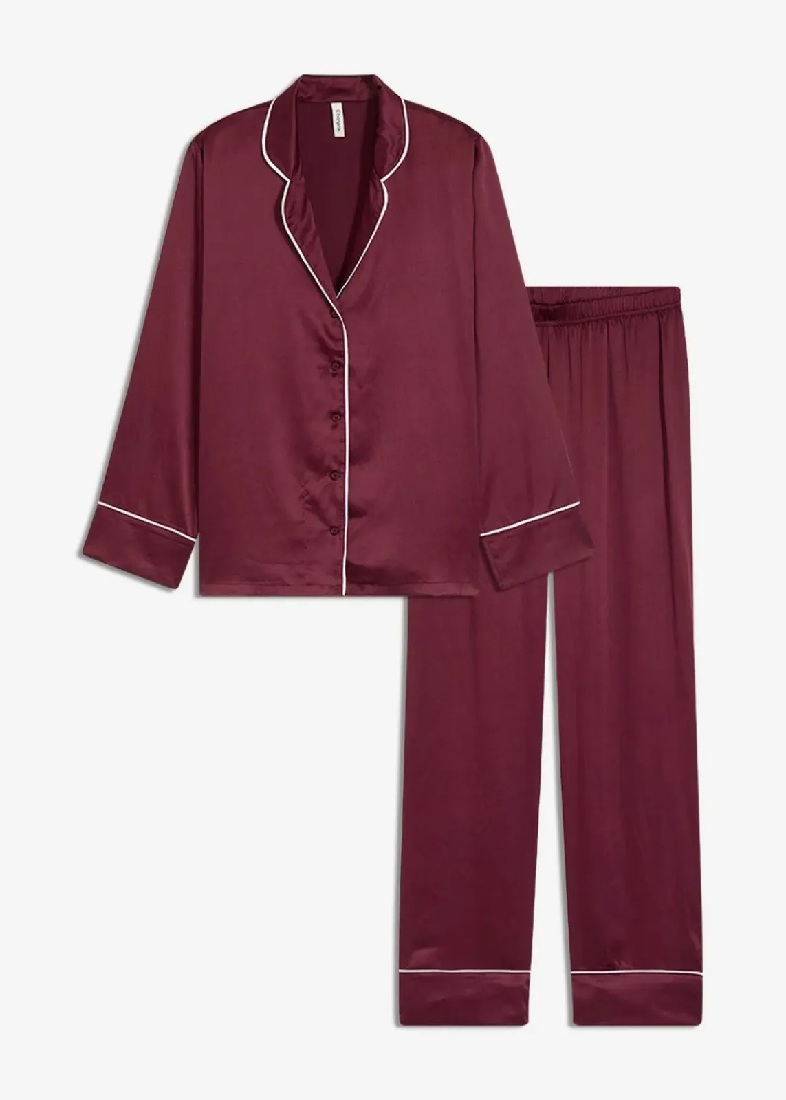 Gewebter Pyjama aus glänzendem Satin|bonprix Online