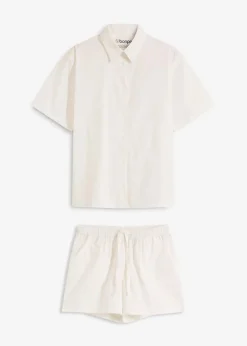 Gewebter Shorty aus reiner Baumwolle|bonprix Online