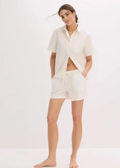 Gewebter Shorty aus reiner Baumwolle|bonprix Online