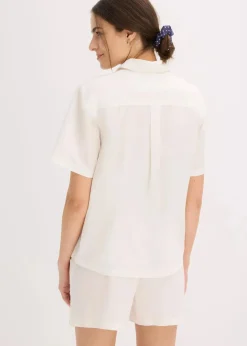 Gewebter Shorty aus reiner Baumwolle|bonprix Online