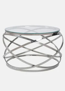 bonprix Couchtische & Beistelltische|Glas Couchtisch silber