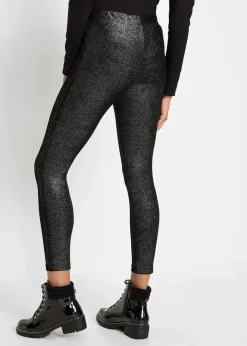 Glitzer Leggings aus Samt|bonprix Clearance