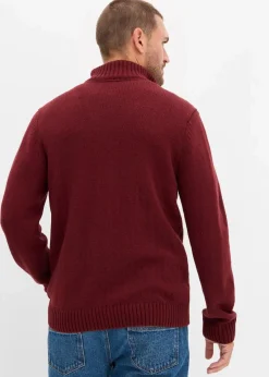 Grobstrick Troyer Pullover mit Zopfmuster|bonprix Best
