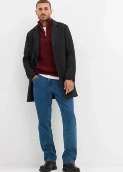 Grobstrick Troyer Pullover mit Zopfmuster|bonprix Best