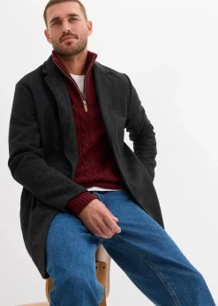 Grobstrick Troyer Pullover mit Zopfmuster|bonprix Best